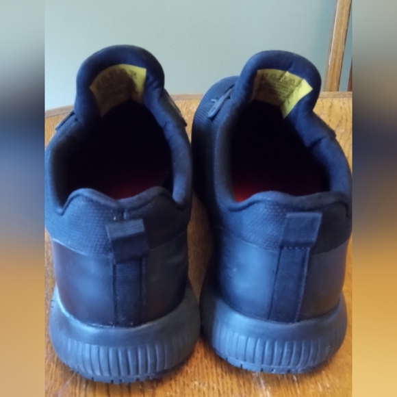 Skechers Women's Black Slip-Resistant Sneakers - Picture 4 of 7